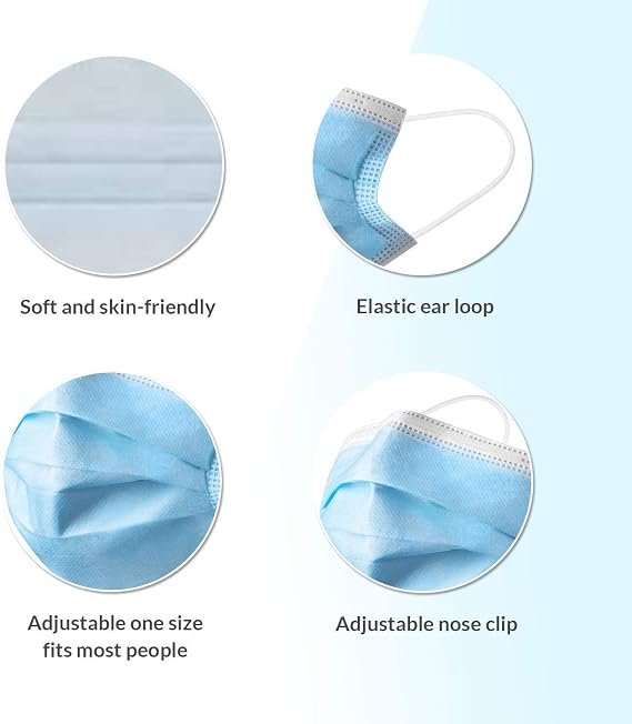 Hygenix FDA Cleared ASTM Level 3 Procedure Face Masks, Made in USA - Image 3
