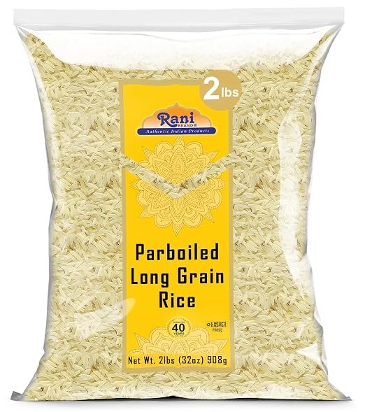 Rani Parboiled Long Grain Rice 32oz (2lbs) 908g ~ All Natural